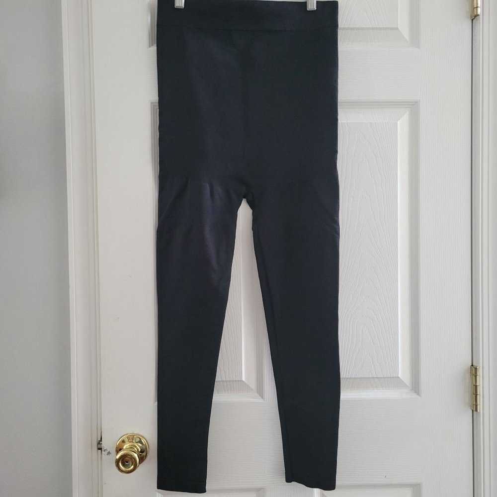 Blanqi Black Maternity Pregnancy Belly Support Legging size Medium work out Yoga - Picture 5 of 7